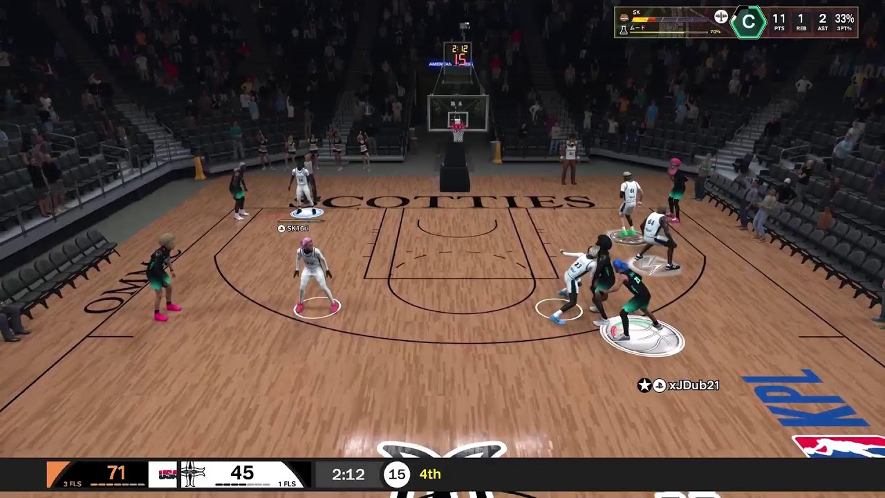 NBA2K26 KPL 2nd Team League | SCOTTIES vs damelife