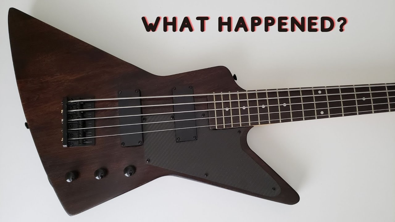 What happened to my PitBull EX-5 5-String Bass after a year?