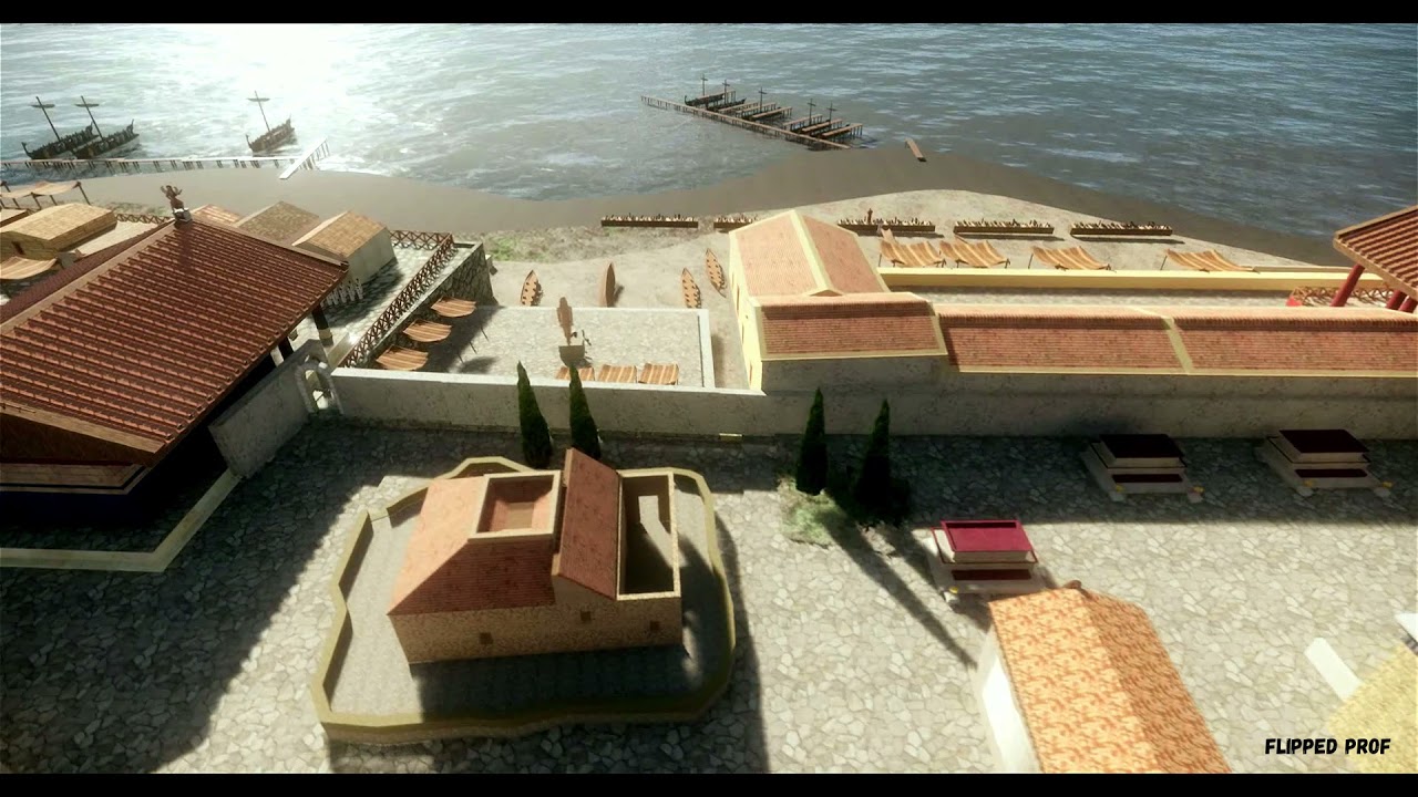 ALSIUM, IL MISTERIOSO PORTO DEGLI ETRUSCHI, ricostruzione 3d immagini e video