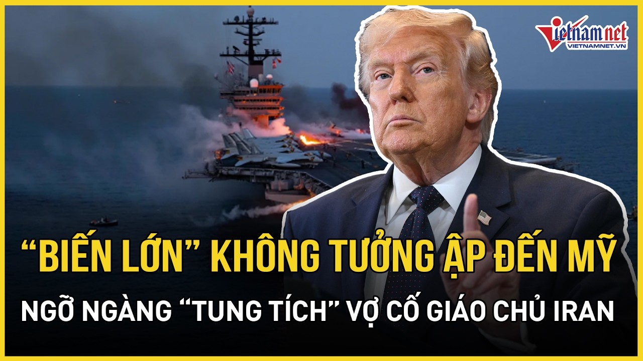 Rực lửa: “Biến lớn” không tưởng dồn dập ập đến Mỹ, ngỡ ngàng “tung tích” vợ cố Giáo chủ Iran