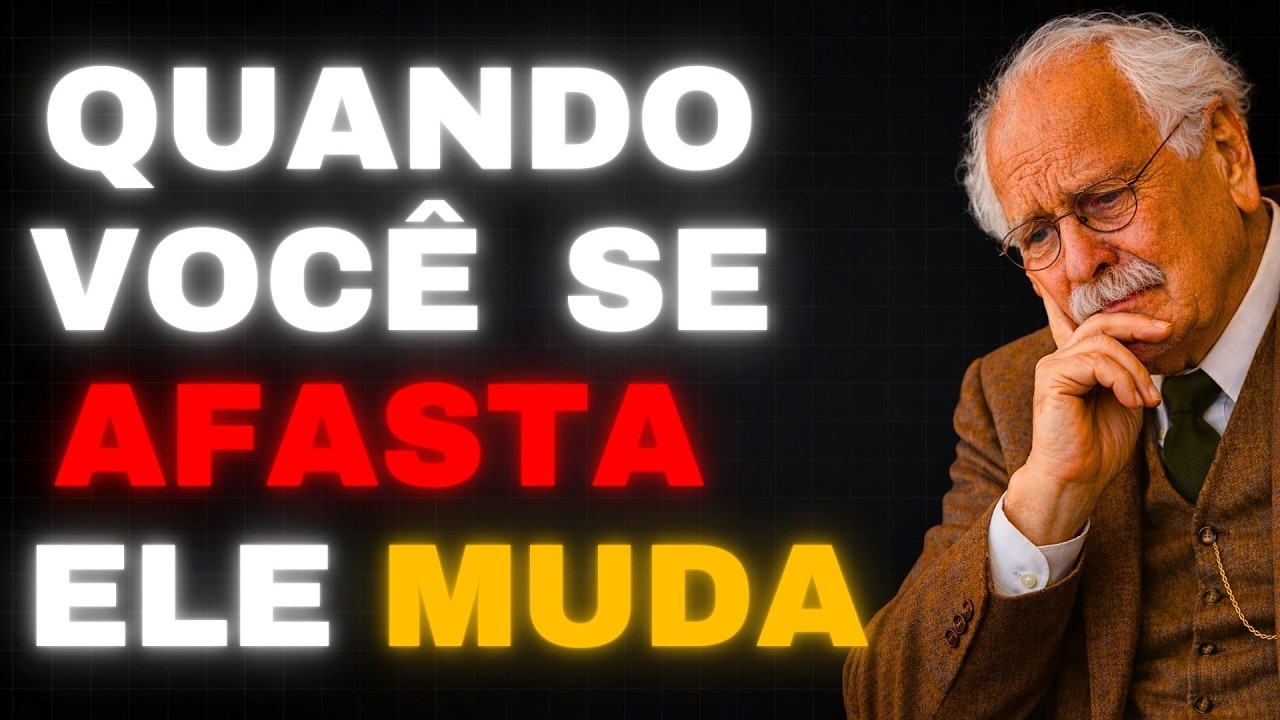 Quando Uma Mulher Para de Correr Atrás, Ele Começa a Pensar Nisso || Carl Jung.