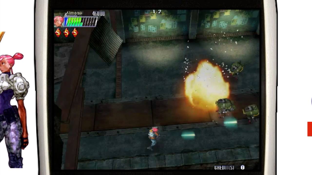 The BOS & Yace Video Game Test 02 : Cannon Spike / Gun Spike