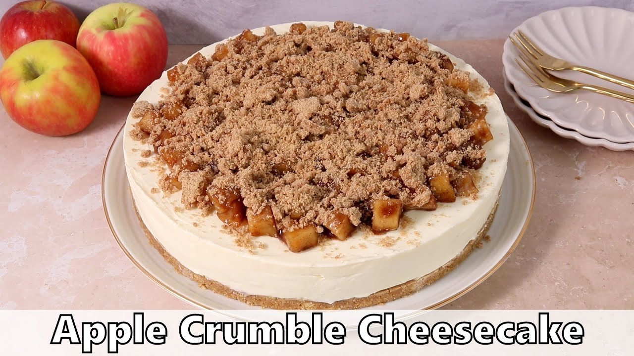 Apple Crumble Cheesecake Recipe