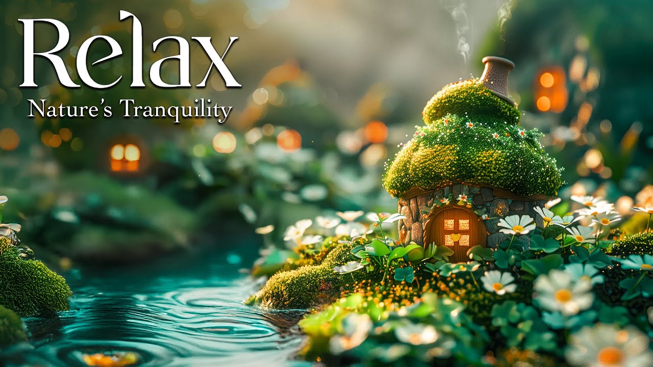 Crystal Piano & Mountain Stream | Refreshing Nature Sounds for Focus, Clarity & Relaxation 🌿