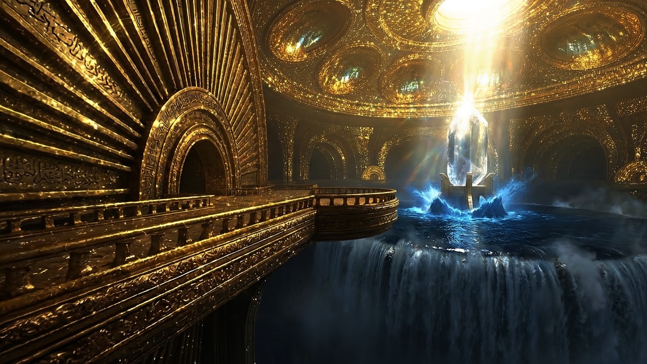 Я побывал в пустынном городке и в храме воды.