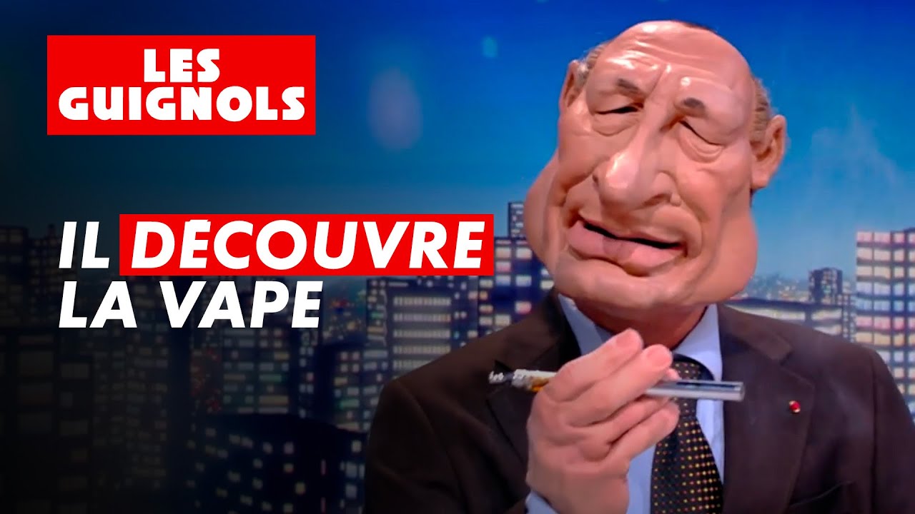 Jacques Chirac ne comprend pas le concept de la cigarette électronique ! - Les Guignols - CANAL+