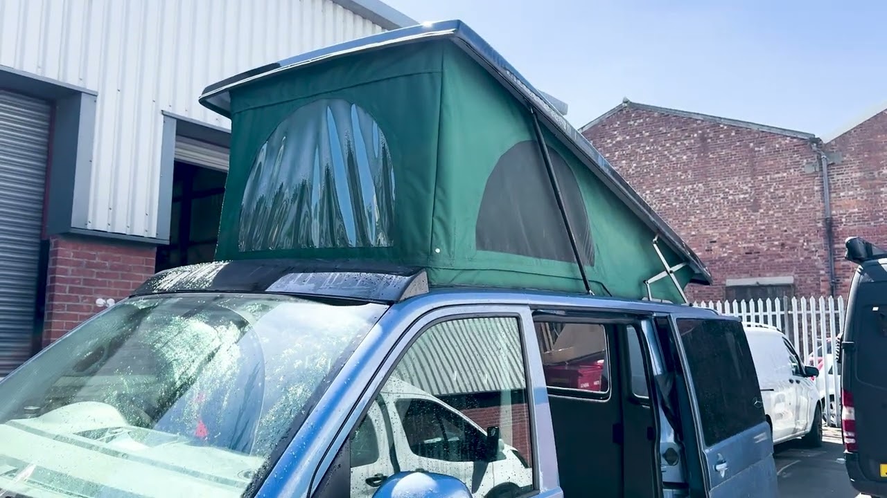 Innercity Campers Manchester | Drivelodge Pop Top Roof Installation on VW T5 SWB