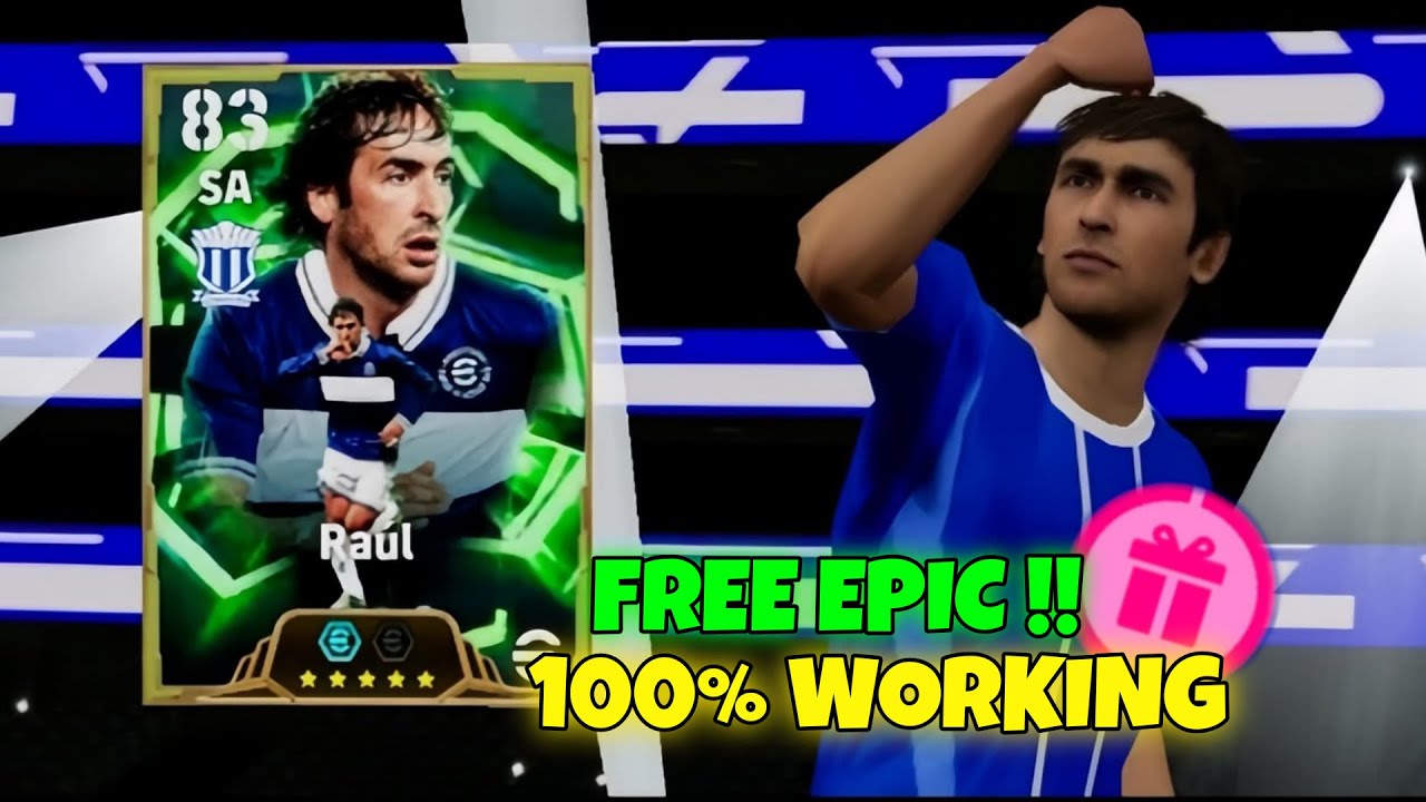 Trick To Get Free Epic Raul From Daily Games Pack In eFootball 2026 Mobile 🔥🤩