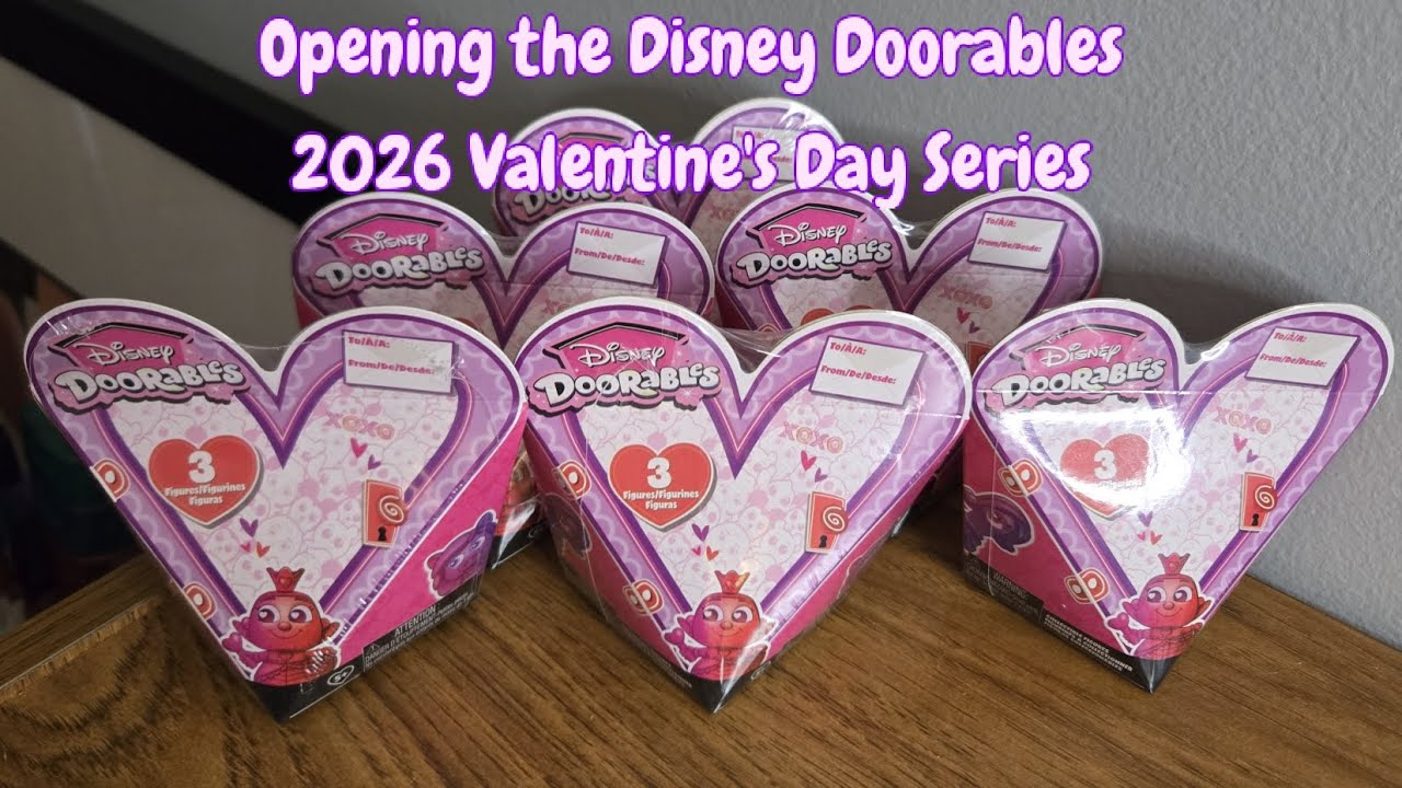 Открытие серии мероприятий Disney Doorables ко Дню святого Валентина 2026 года.