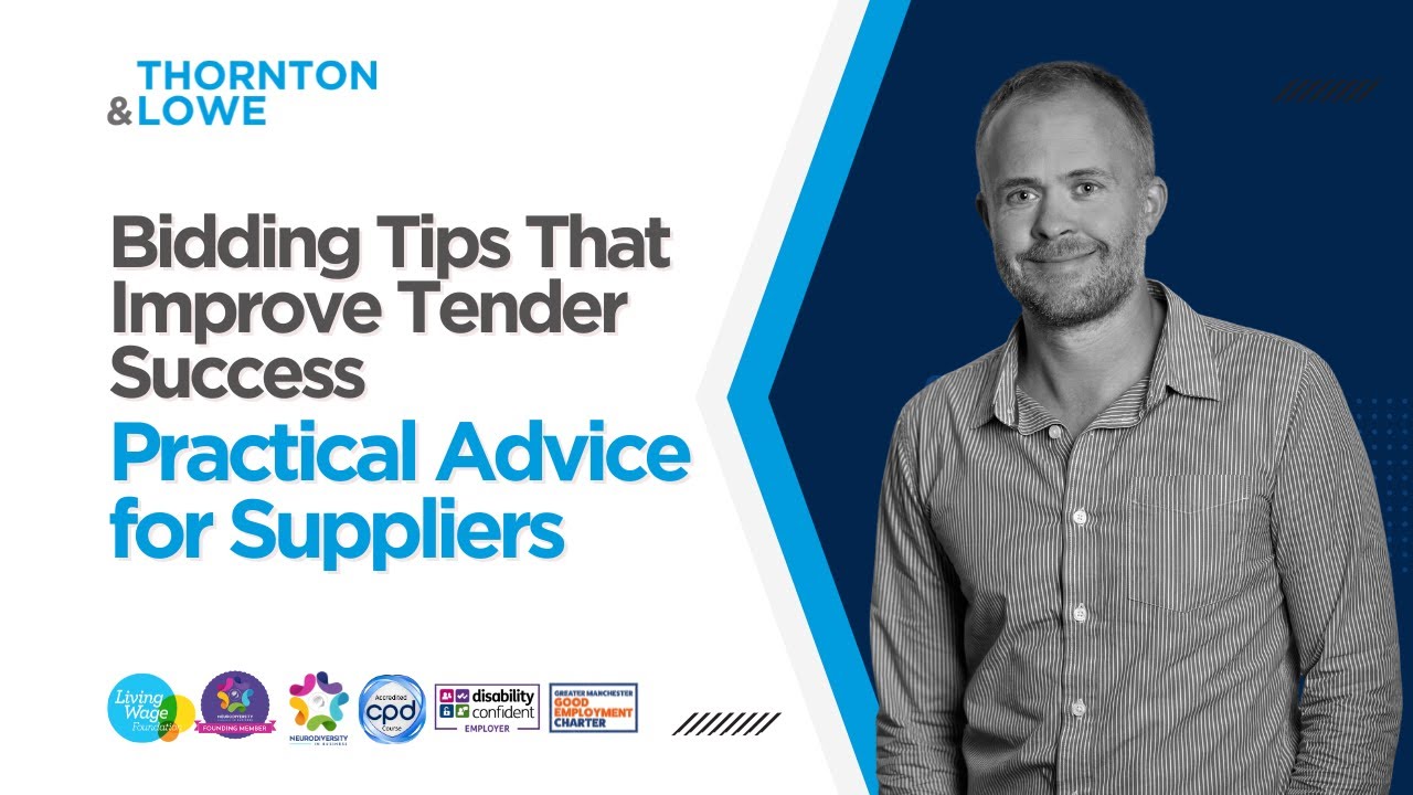 Bidding Tips That Improve Tender Success - Practical Advice for Suppliers