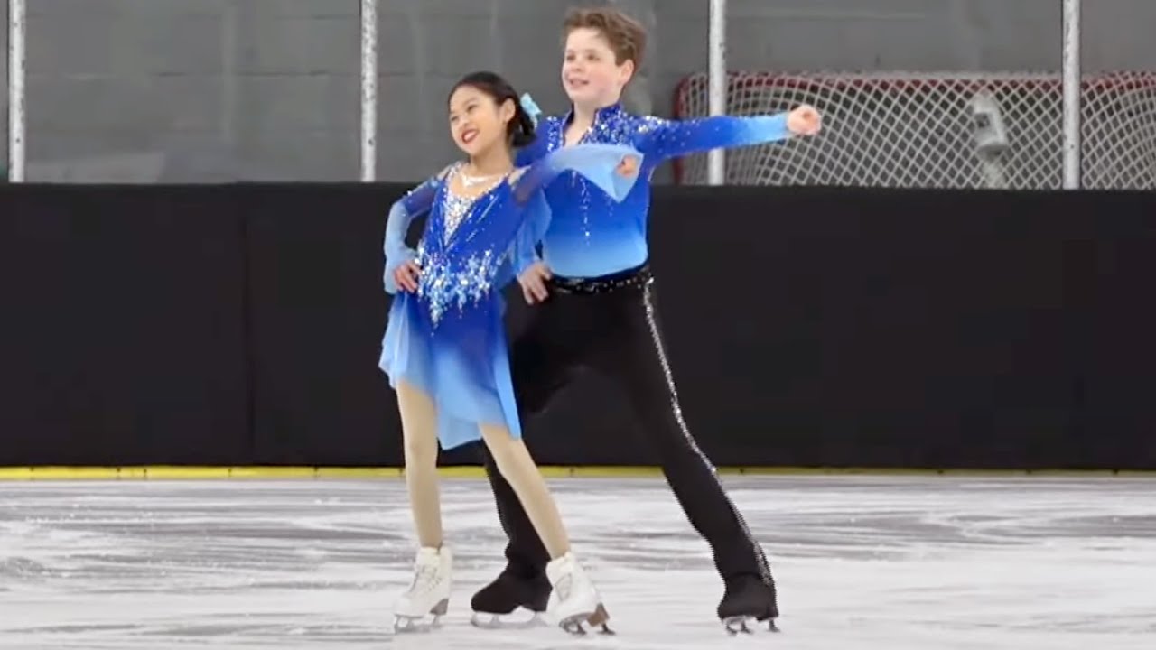 Angela Yang - Sean Kay | Juvenile Dance PD 2 | 2025 Midwestern Sectional U.S. Ice Dance Final