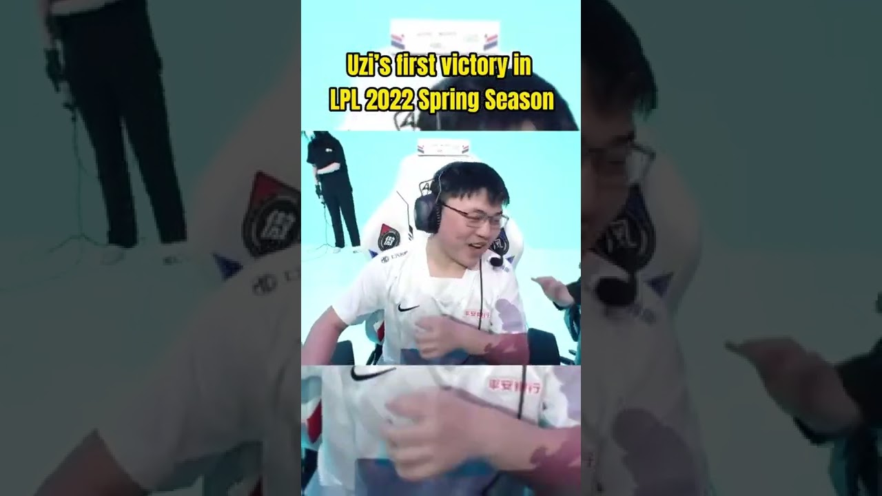 Uzi's First Win in LPL 2022 Spring Season