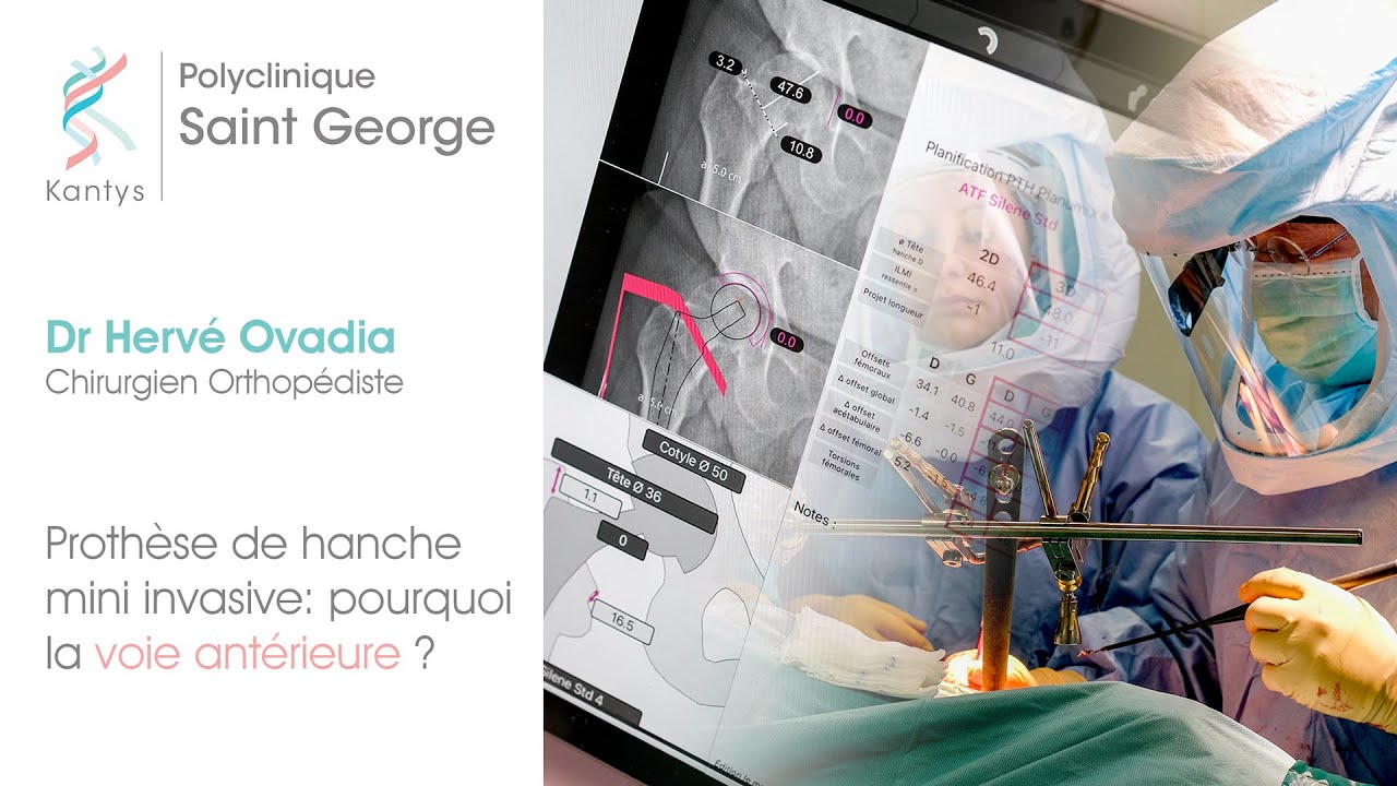 Proth&egrave;se de hanche mini invasive: pourquoi la voie ant&eacute;rieure ?