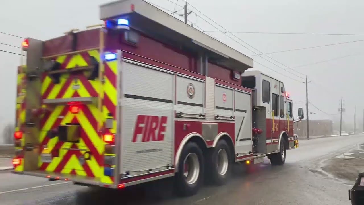 North Dumfries Fire Rescue - Structure Fire Tanker Shuttles (Part 1)