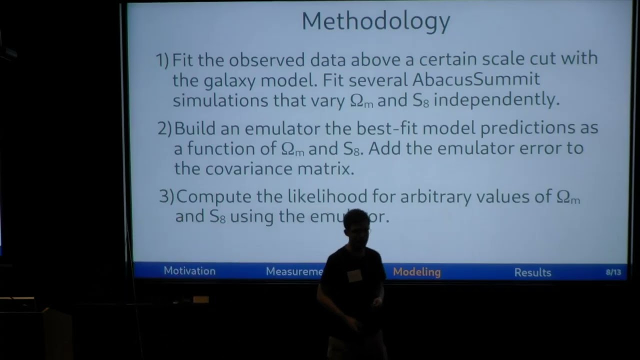 Johannes Lange: Cosmological Constraints from Highly Non-Linear Clustering...(January 14, 2026)