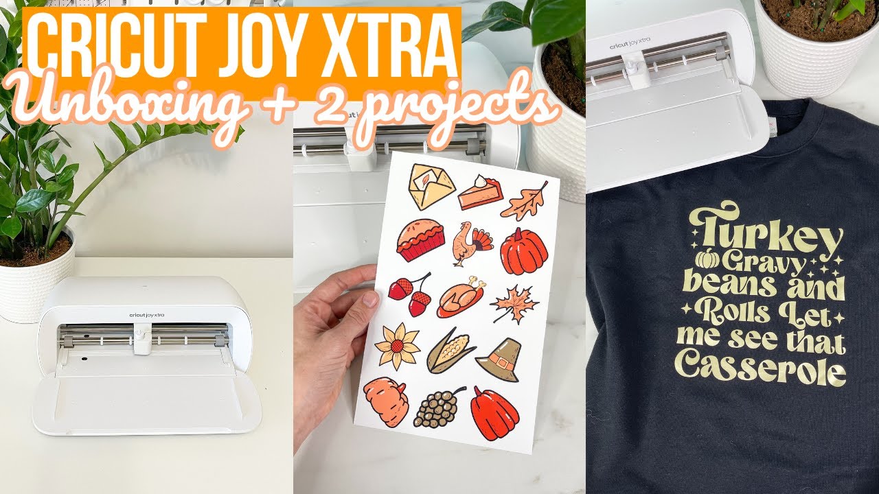 NEW CRICUT JOY XTRA EVERYTHING YOU NEED TO KNOW ABOUT THE MACHINE | UNBOX & SETUP + 2 PROJECTS