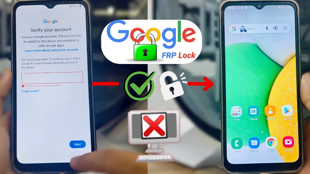 Samsung A03 Core FRP Bypass Without Pc