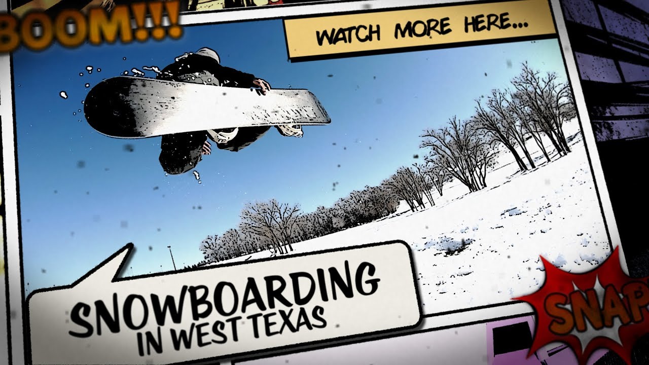 Snowboarding In West Texas