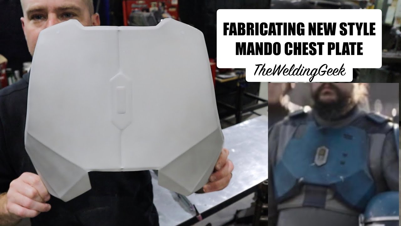 FABRICATING NEW STYLE MANDO CHEST PLATE