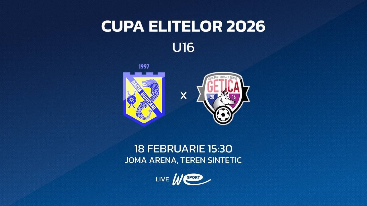 18.02.2026. Ora 15:30. Dacia Buiucani – CS Getica