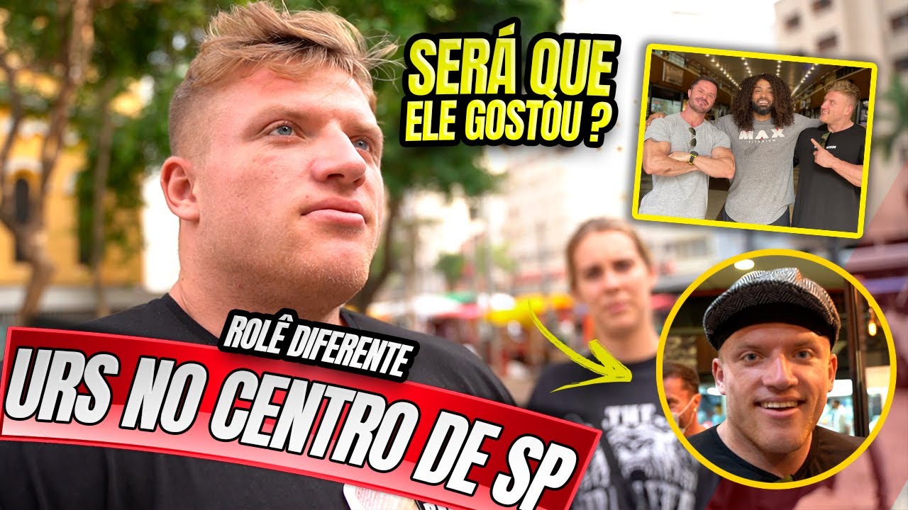 LEVAMOS O URS PARA CONHECER O CENTRO DE SP