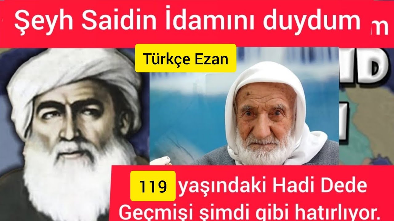 Şeyh Said'in İdamı, Türkçe Ezan, Zülümler, Yasaklar. Yaşayan Tarih.