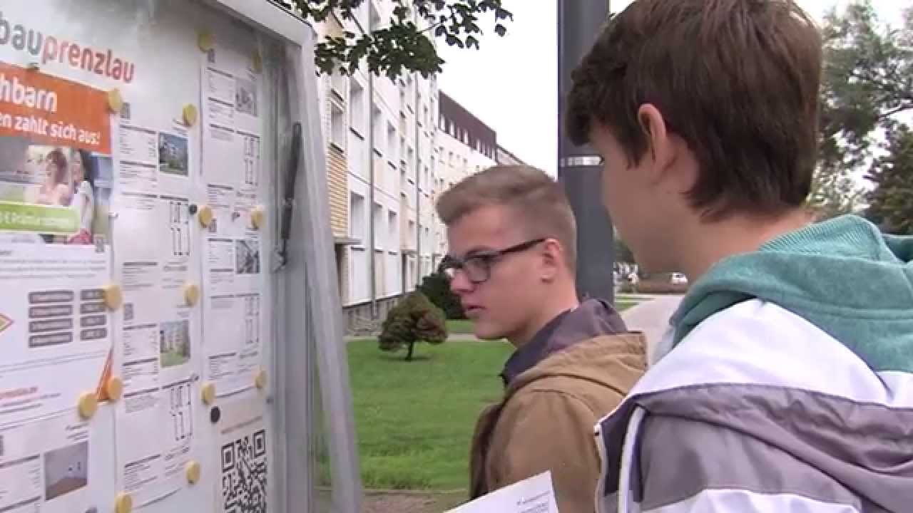 Stadtgespräch TV Oktober  2014 /// Wohnbau-Azubis & Parkplatzbaustelle