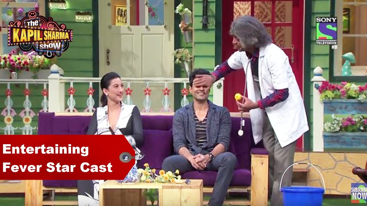 Dr. Mashoor Entertains Fever Star Cast - Gauahar Khan, Rajeev Khandelwal