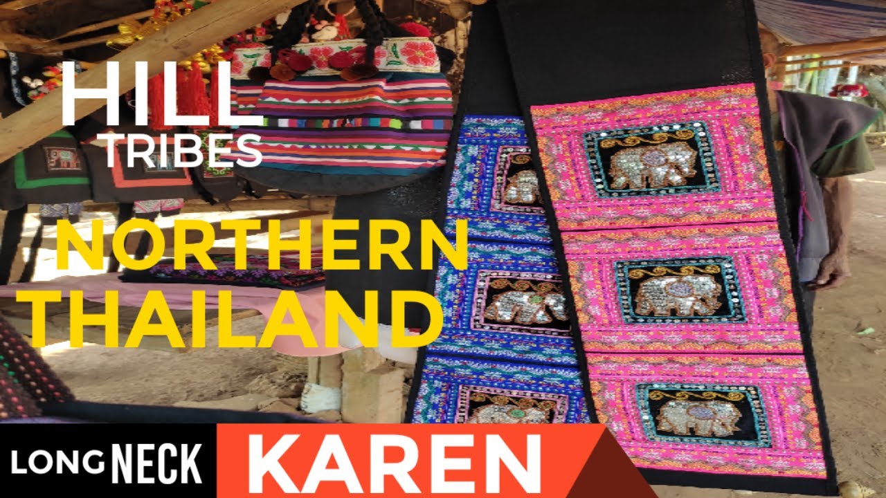 Hill Tribes village in Northern Thailand