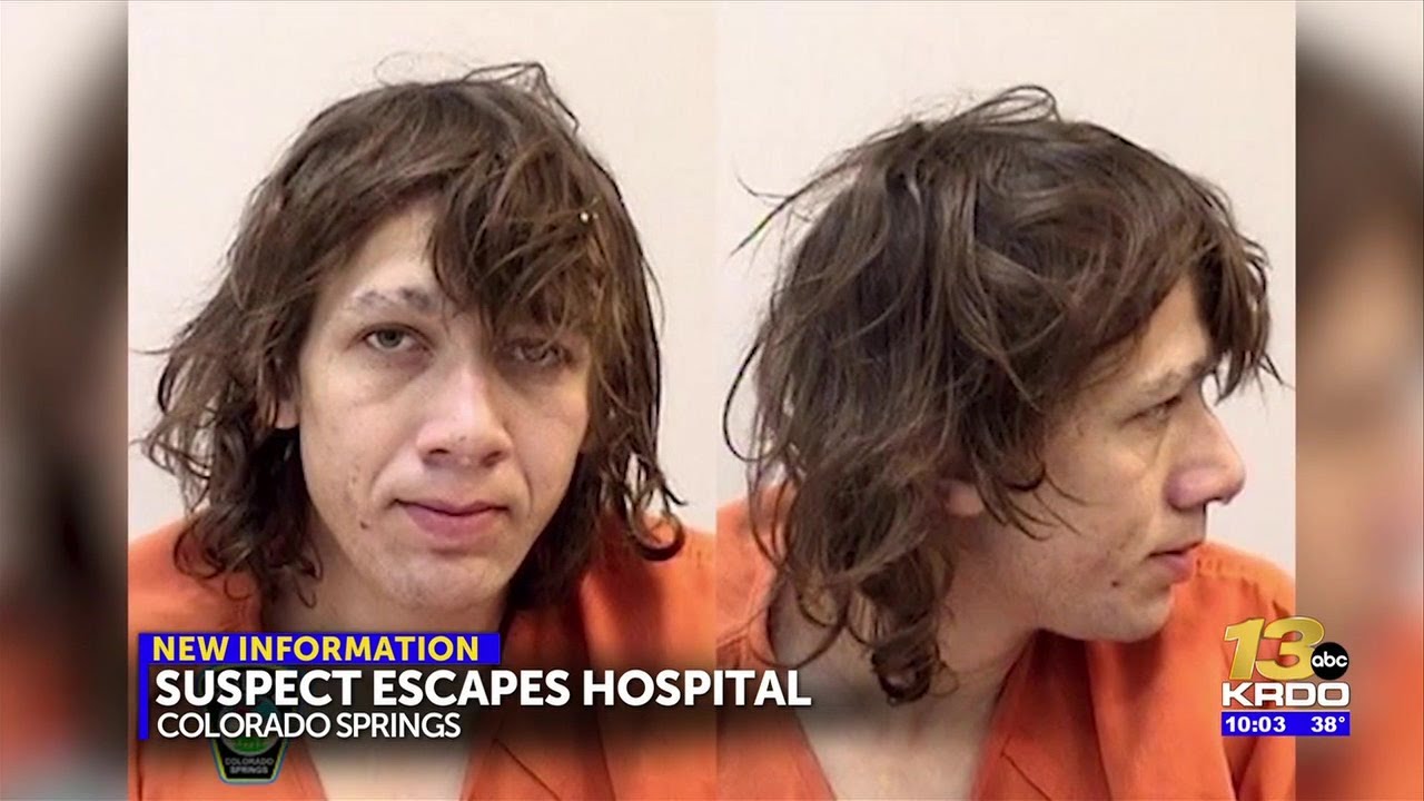 Felony suspect in custody escapes from Colorado Springs hospital, caught hiding in hot tub