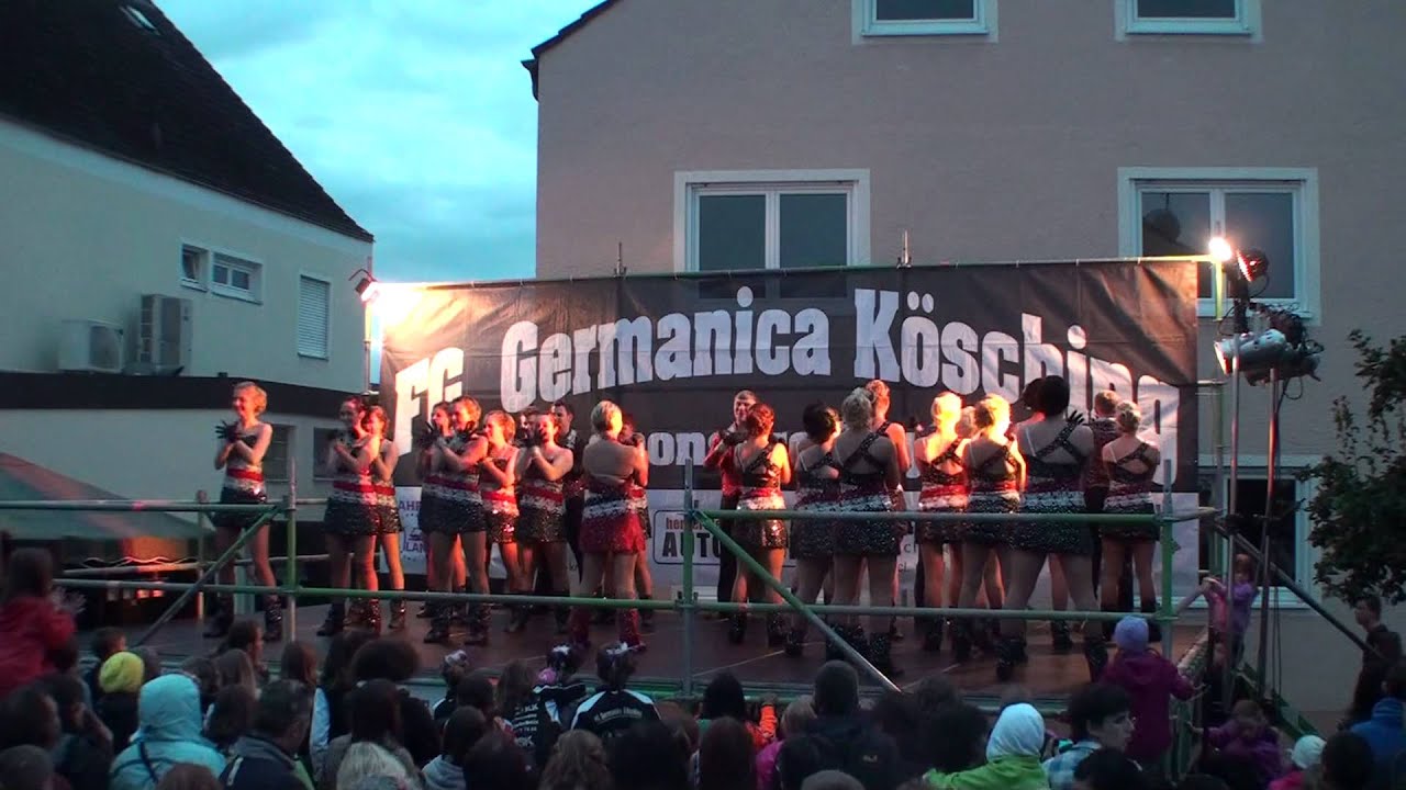 20. Köschinger Bürgerfest 2013 - Showtanz Gr.Garde - FG Germanica Kösching e.V.