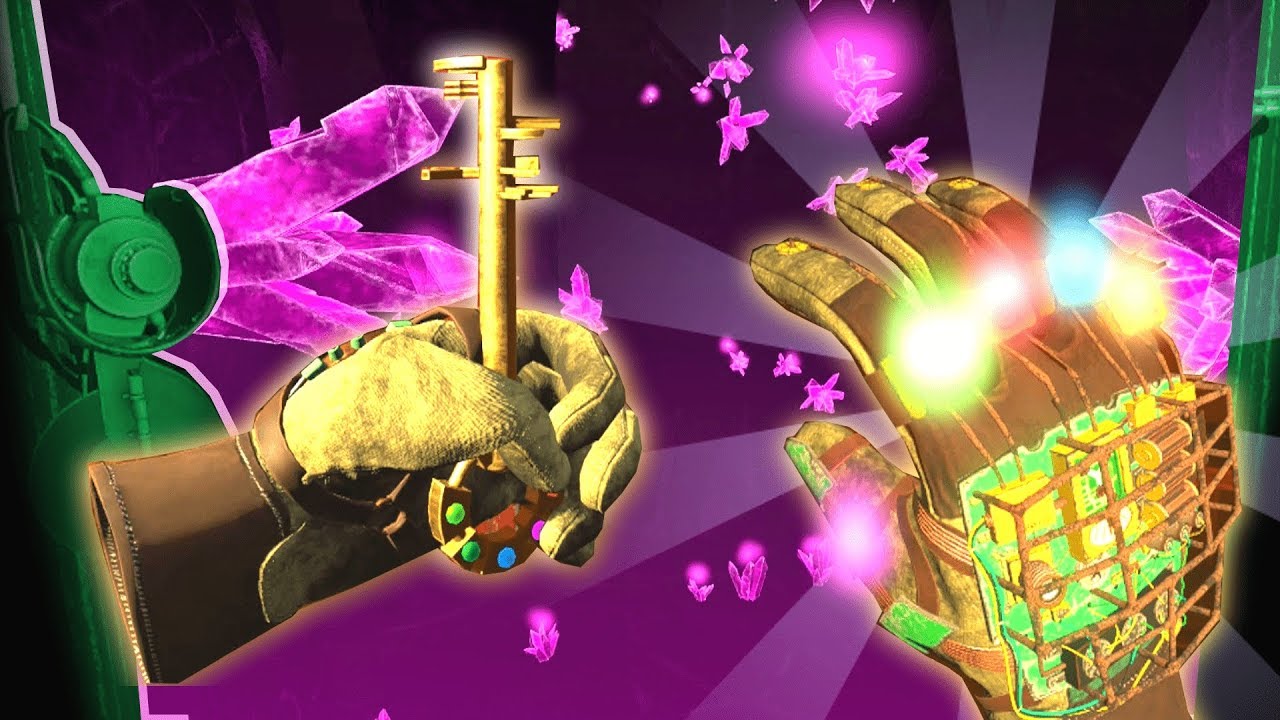 INFINITY GAUNTLET + SECRET KEY = PORTAL TO THANOS!? | Cave Digger VR Riches DLC (HTC Vive Gameplay)