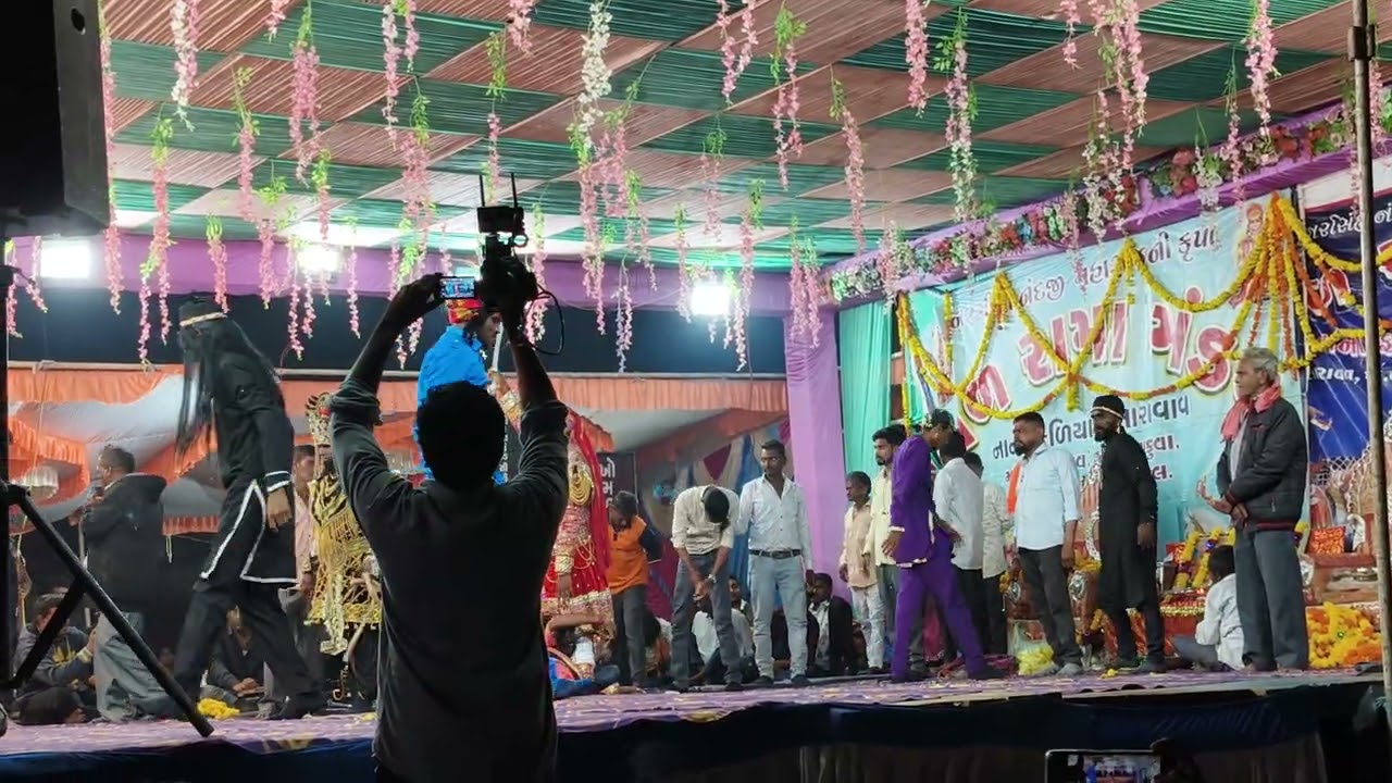 ભાથીજી મહારાજ નુ આખ્યાન ફાગવેલ ગામે બાળ રામા મંડળ નાના ફળિયા કંસારાવાવ...