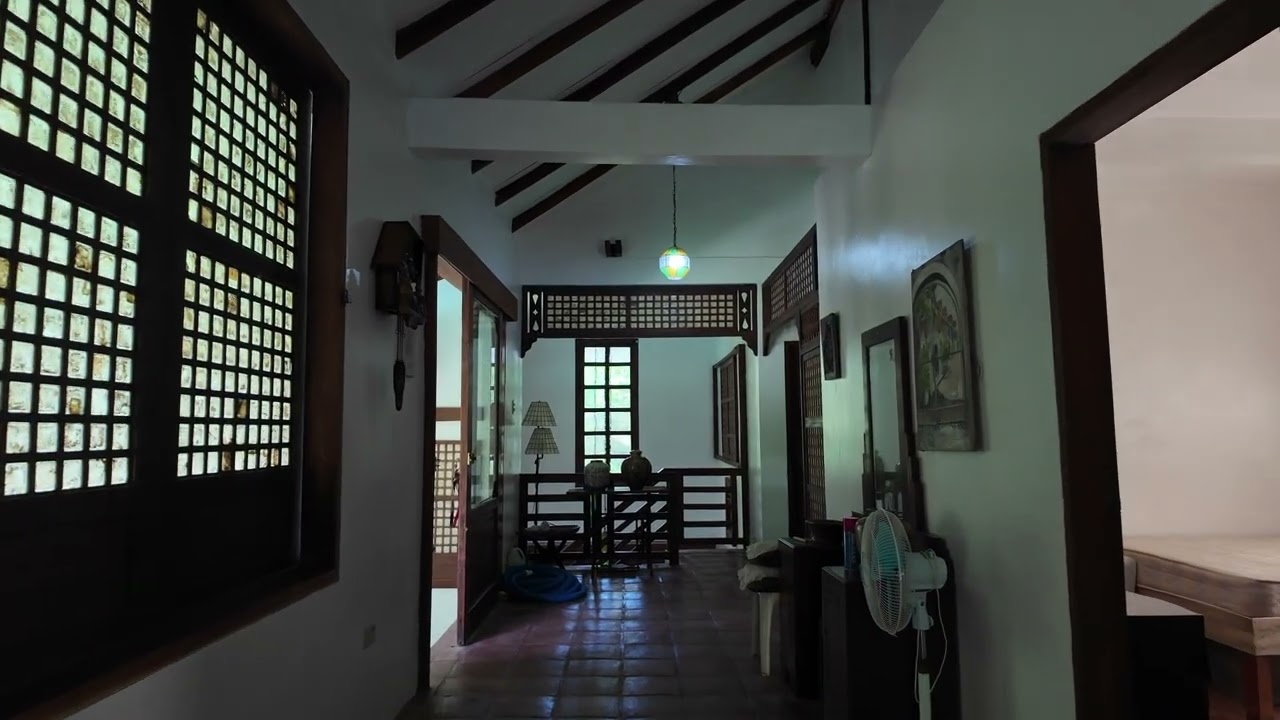 Split type House for sale with swimming pool | 2,017 sqm | Fruit Bearing trees | with Running water