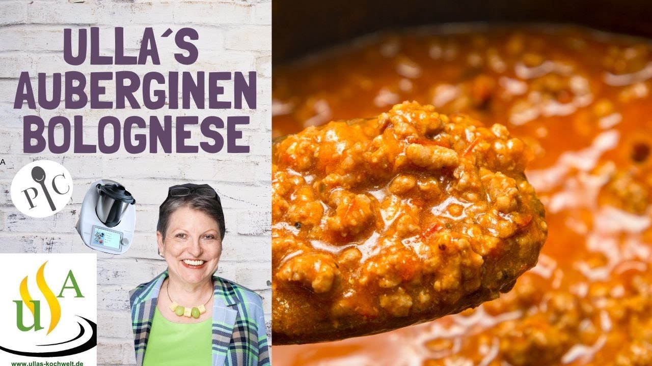 Ulla´s vegetarische Auberginenbolgnese