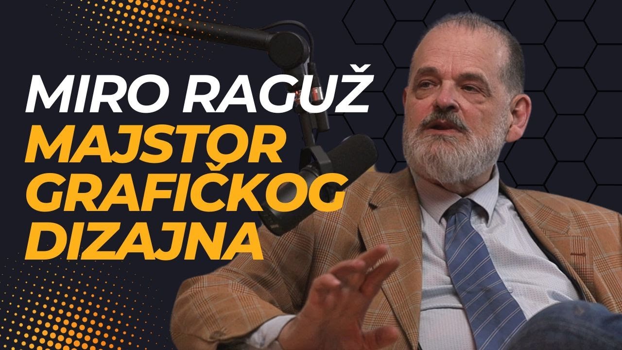 Raguž: Nisam želio biti loš građevinski inženjer pa sam postao grafički dizajner