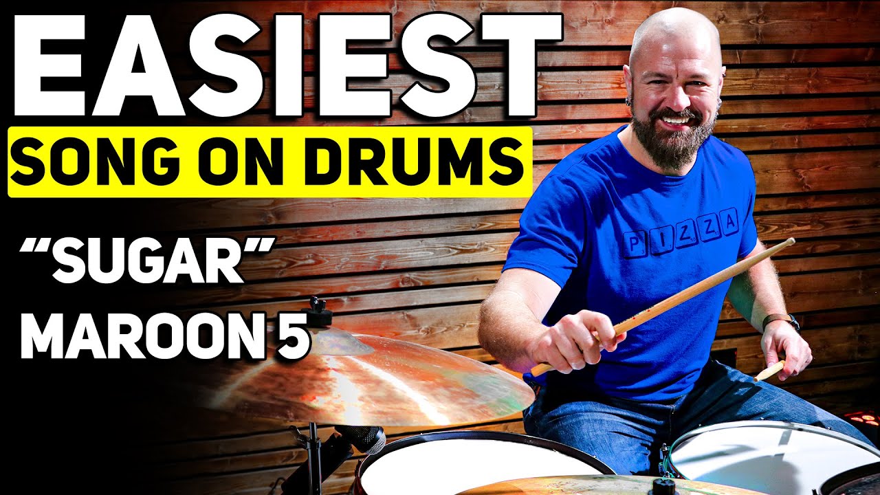 Easiest Song On Drums | First Drum Lesson | 