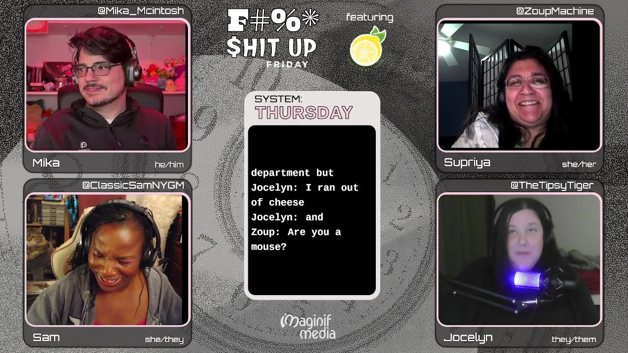 F#%* $hit Up Friday: Thursday: Episode 1