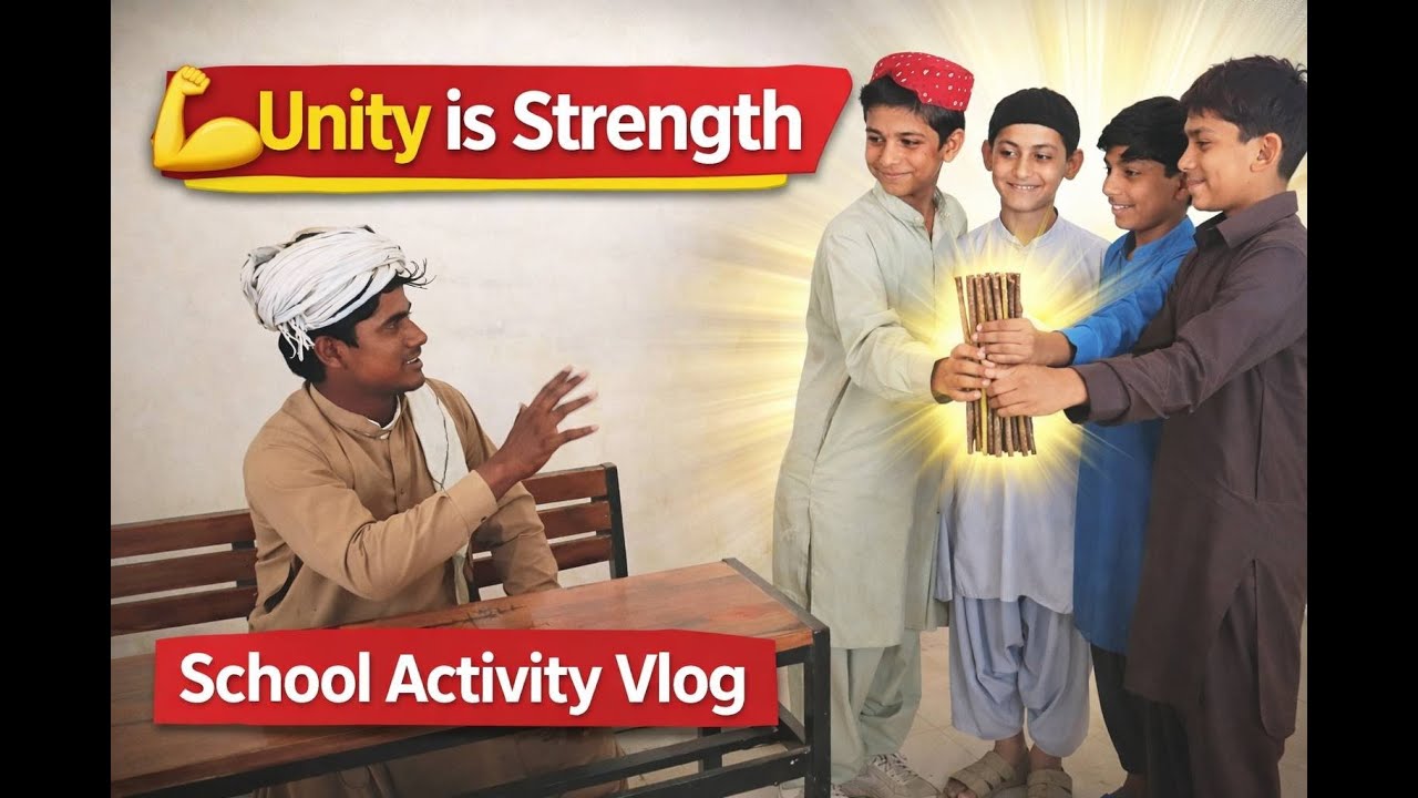 School Moral Activity Vlog Unity is Strength 'Kids Performance .School Vlog