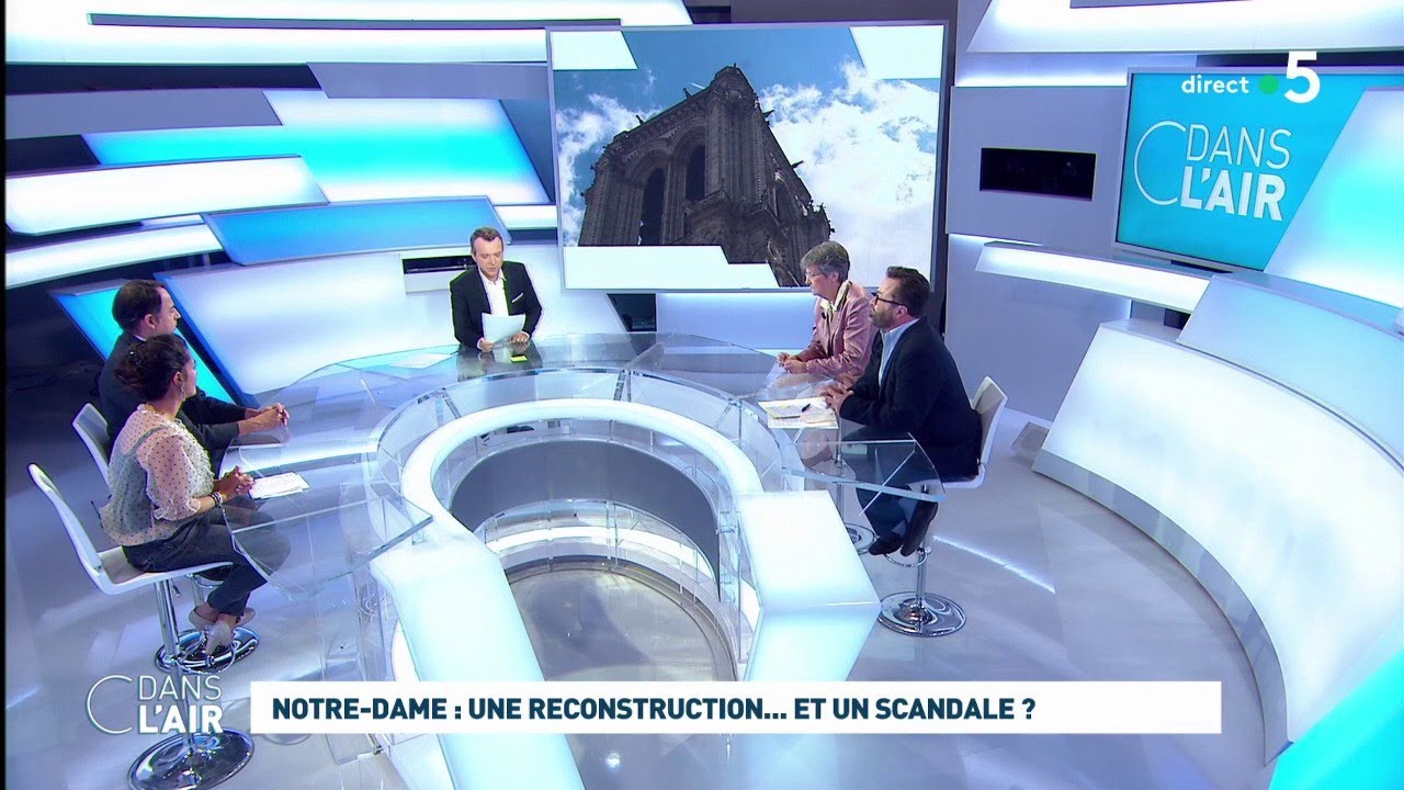 Notre-Dame : une reconstruction... et un scandale ? #cdanslair 20.09.2019