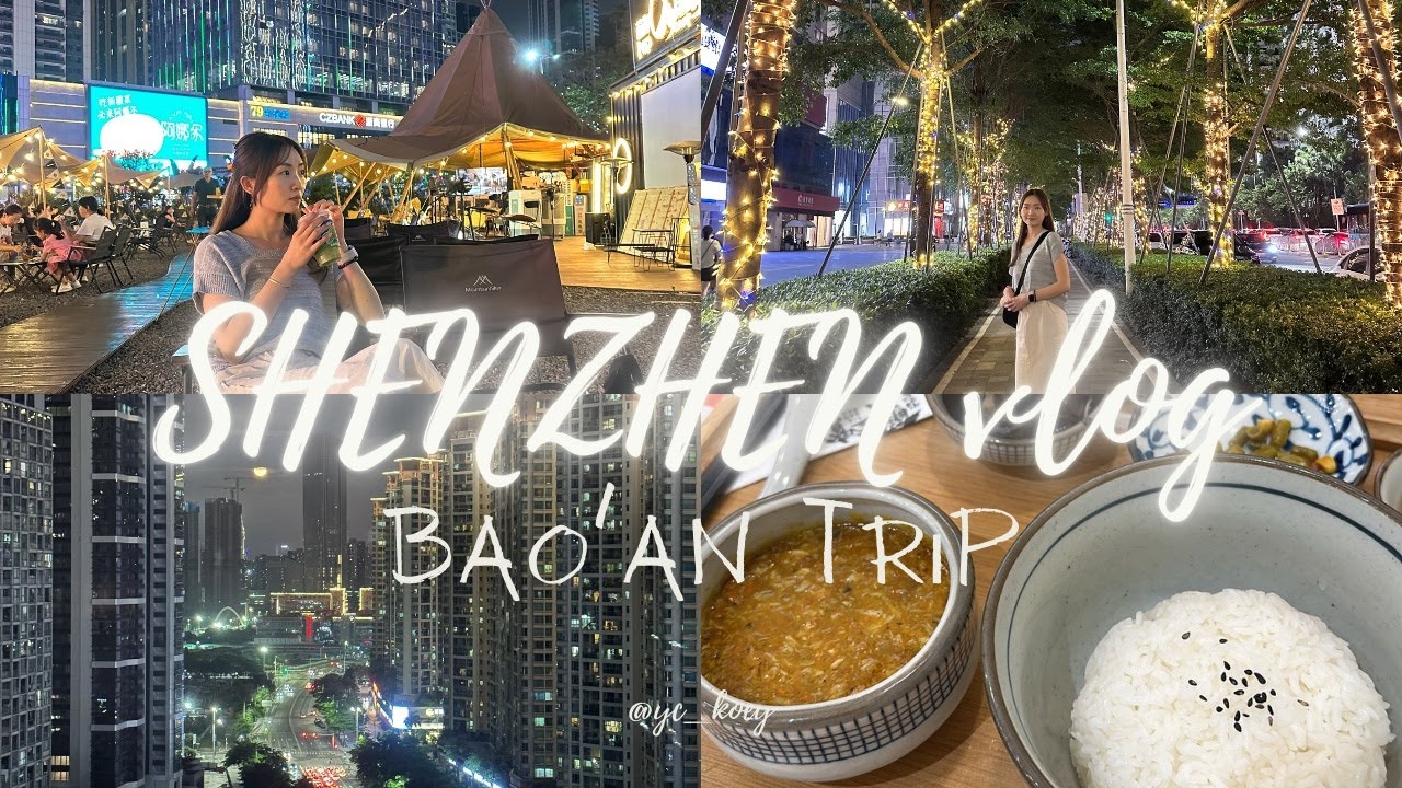 深圳寶安區兩日一夜 Vlog | 蟹叄寶人氣蟹黃撈麵🍜 壹坊城室內掃街🍨 試食人氣漢堡扒肉肉大米🌟胖哥倆肉蟹煲🦀