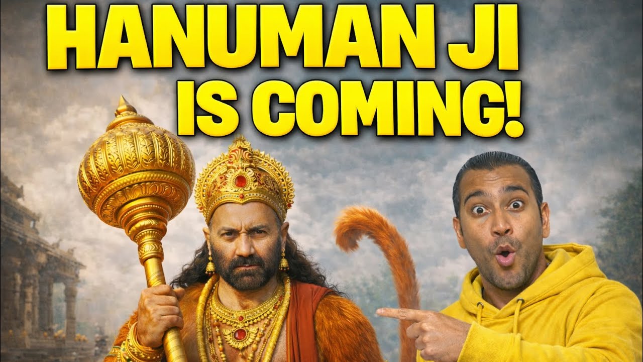Sunny Deol As Hanuman Glypmse Loading -  ⏳RAMAYANA Teaser Release Date