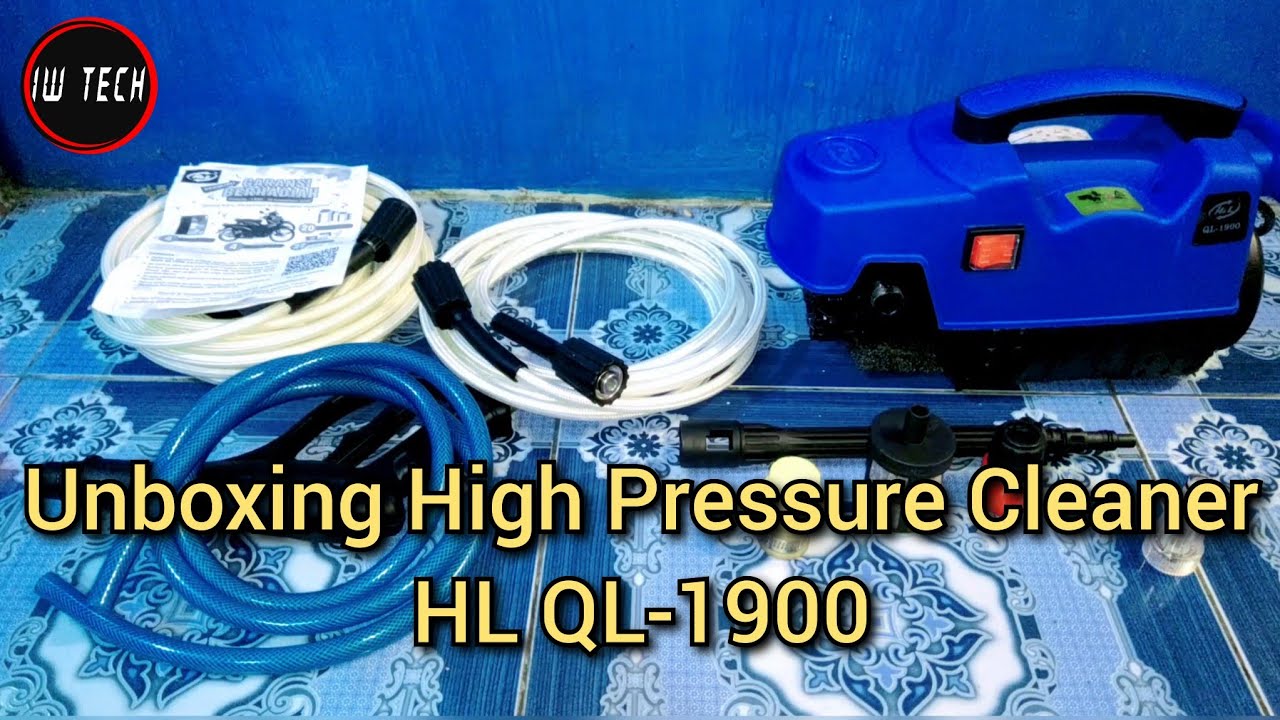 Unboxing High Pressure Cleaner / Jet Cleaner HL QL-1900