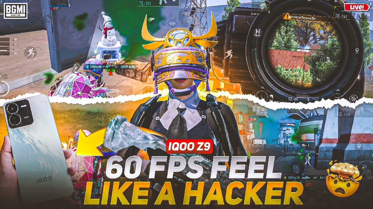 IQOO Z9 5G LIVE STREAM | 60FPS 3.9 PERFORMANCE TEST AFTER 1.8 YEARS #bgmi #pubglive #live