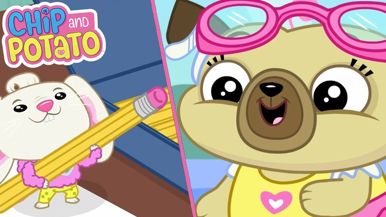 Car Wash Chip | Chip and Potato - WildBrain | Kid Movies