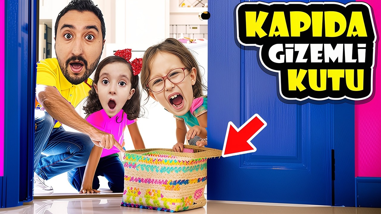 KAPIMIZIN ÖNÜNDE GİZEMLİ JELİBON VAR !! BAHAR BANU ALYA GÖKHAN !!