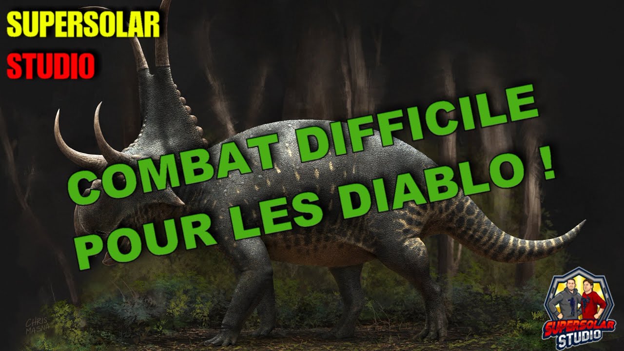 COMBAT DIFFICILE POUR LES DIABLO ! - The Isle [Evrima] - Feat Math