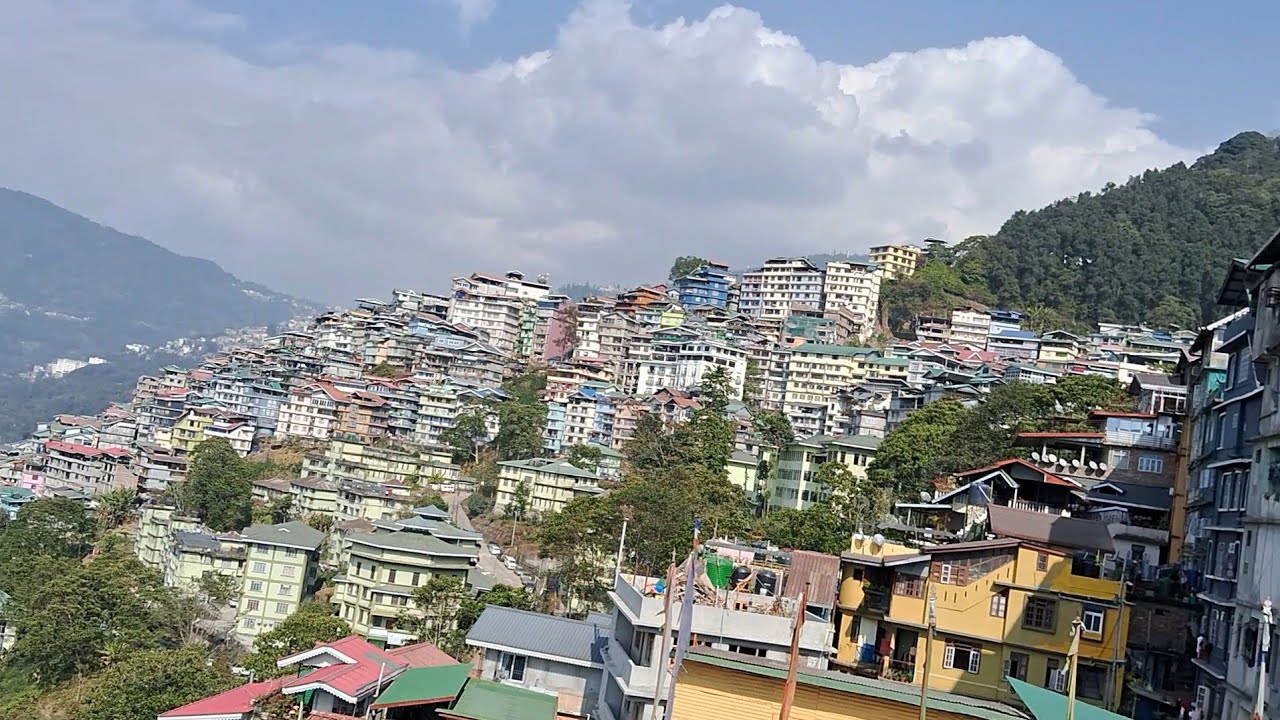 bussy day in my hills Daily  life in winter/traveling early morning for some important work/sikkim 