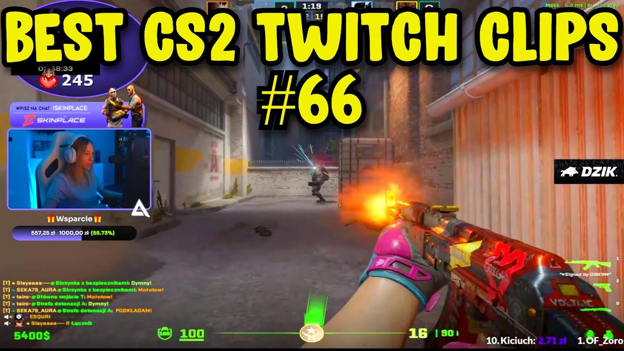 ЛУЧШИЕ ВИДЕОРОЛИКИ CS2 #66 | ЛУЧШИЕ МОМЕНТЫ CS2 НА TWITCH