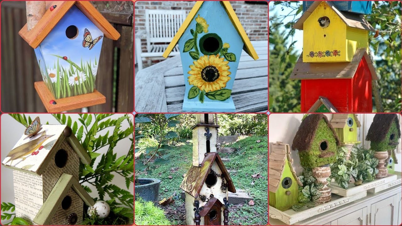 Beautiful Bird House Ideas l Fairy Bird House Design l Bird Feeder